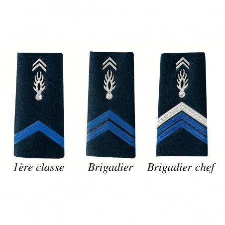 2 FOURREAUX GENDARME ADJOINT PLASTIFIE  - 1