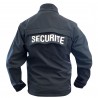 BLOUSON softshell noir flaps Sécurité