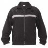 BLOUSON POLAIRE SECURITE BANDE GRISE