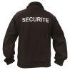 BLOUSON POLAIRE SECURITE BANDE GRISE