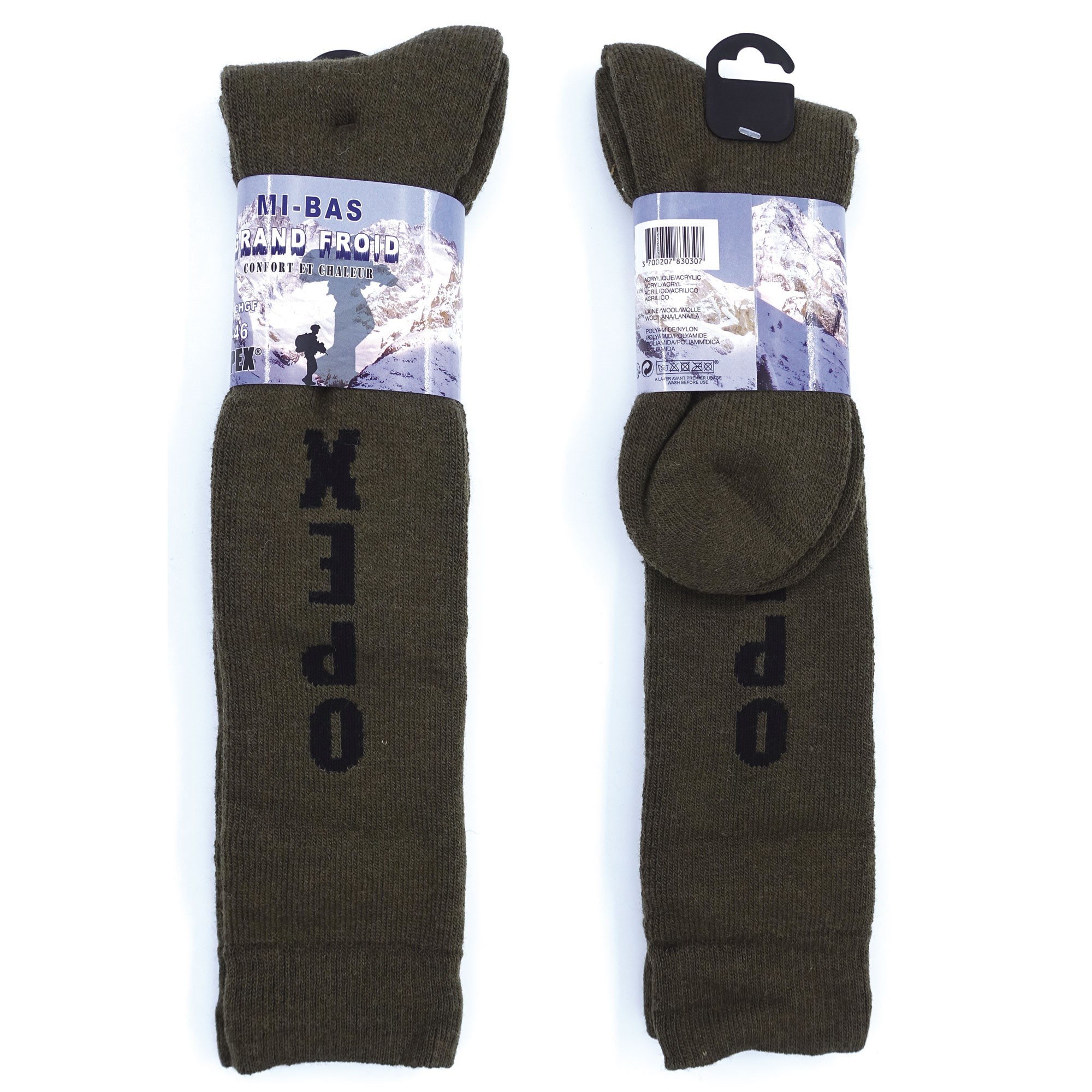 CHAUSSETTES GRAND FROID - 1 Paire