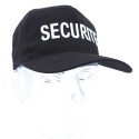 CASQUETTE NOIRE BRODEE SECURITE
