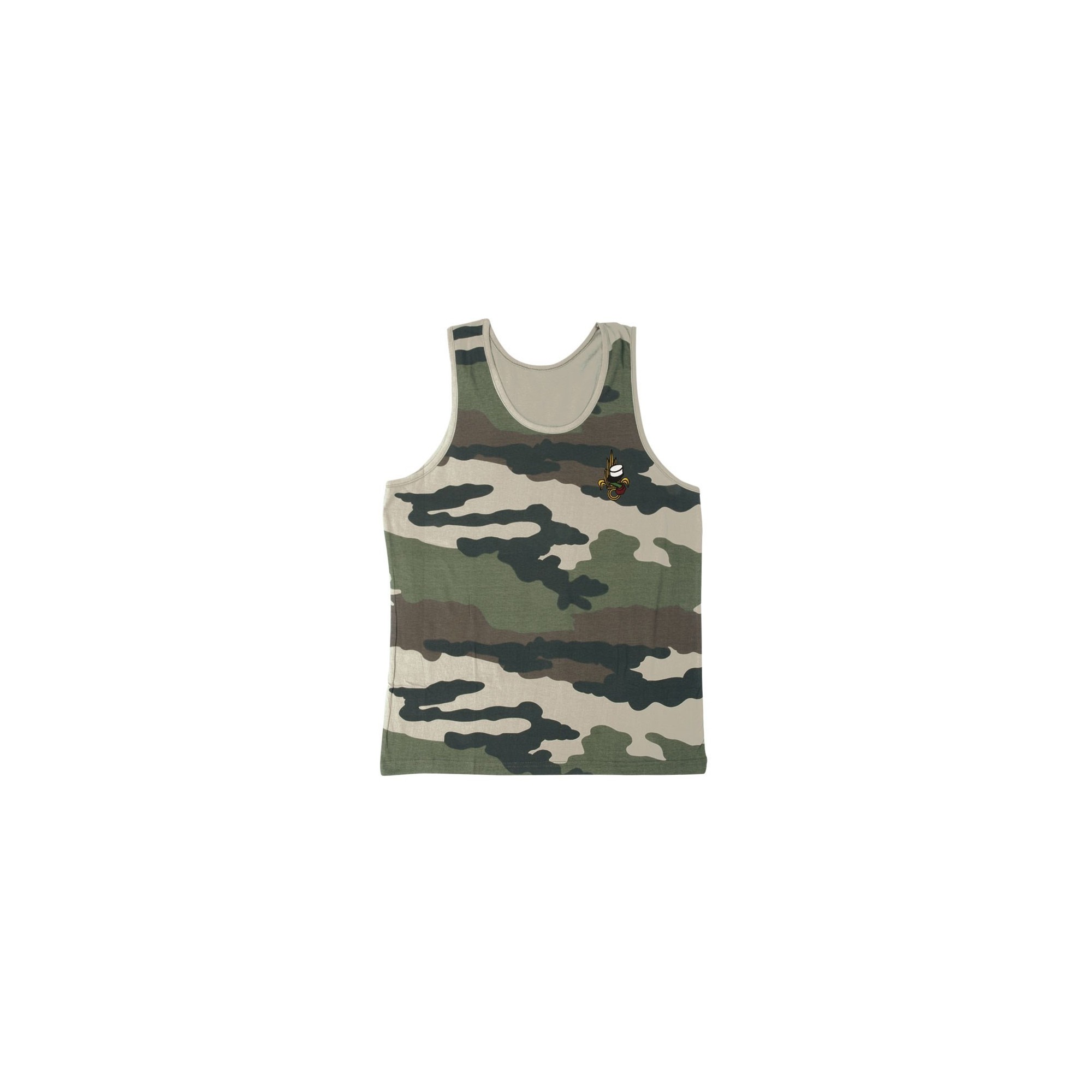 DEBARDEUR CAMOUFLAGE BRODE LEGION