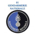 ECUSSON GENDARMERIE SPECIALITE BRODE