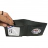 PORTE-CARTES CUIR FORMAT CB + BILLET AVEC INSIGNE POLICE MUNICIPALE