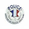 PORTE-CARTES CUIR FORMAT CB + BILLET AVEC INSIGNE POLICE