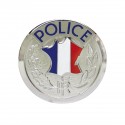 PORTE-CARTES CUIR FORMAT CB + BILLET AVEC INSIGNE POLICE