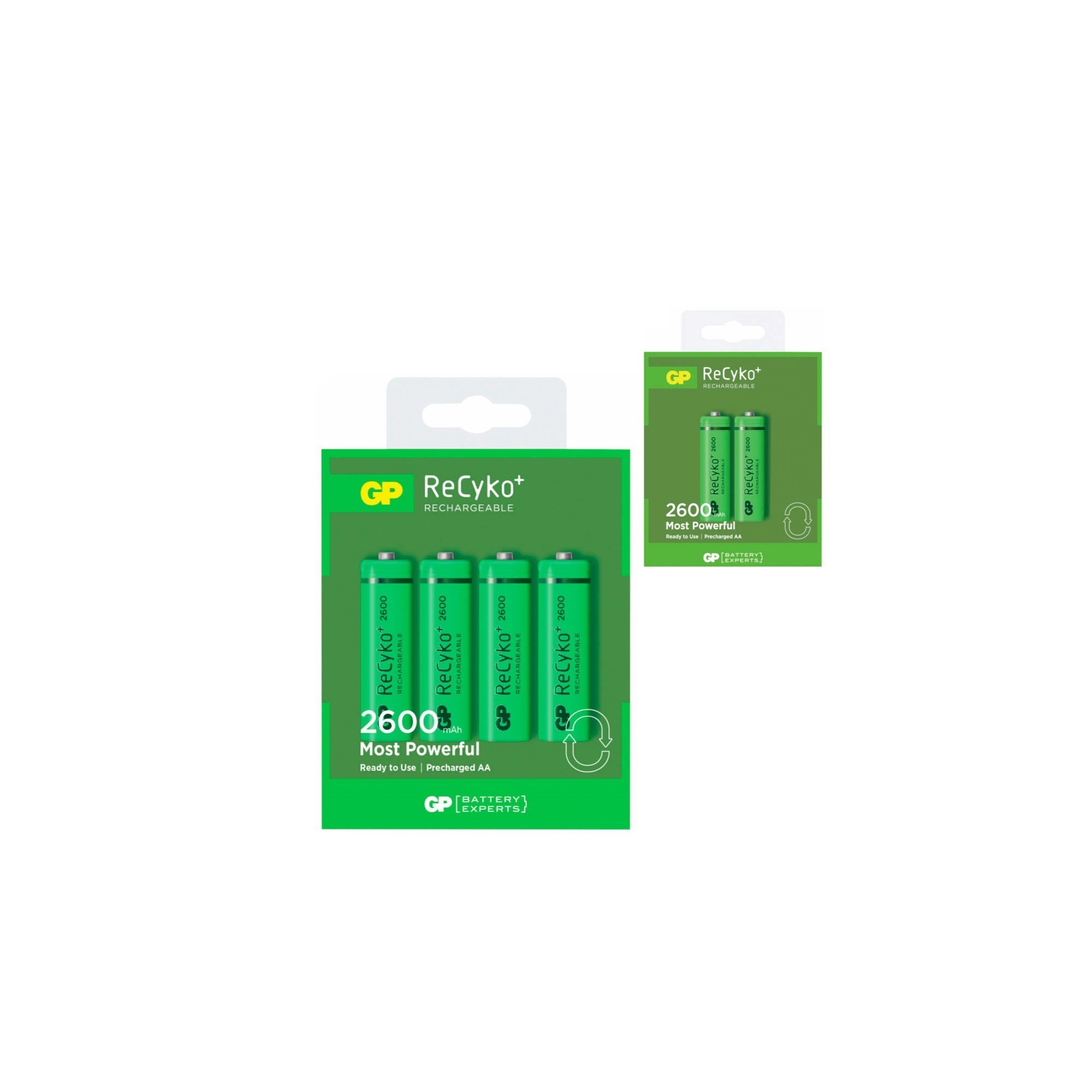 Piles rechargeables AA 2600 MAh