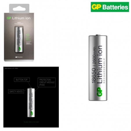 PILE RECHARGEABLE LITHIUM ION 18650  - 1