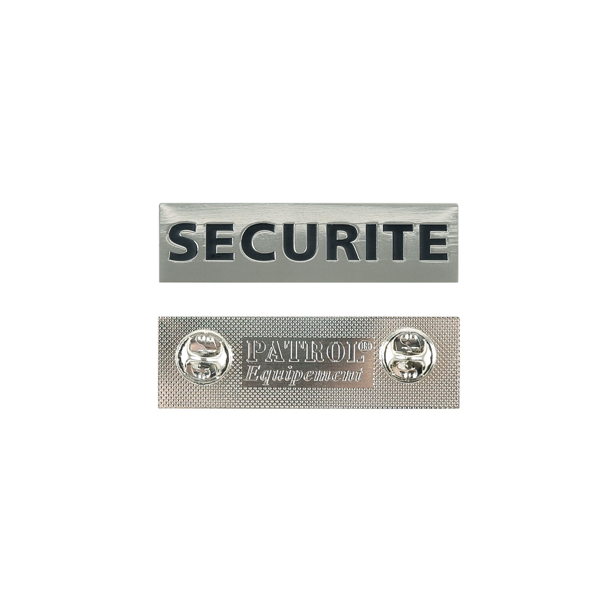 PLAQUE METAL SECURITE