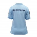 POLO BLEU GENDARMERIE FEMME