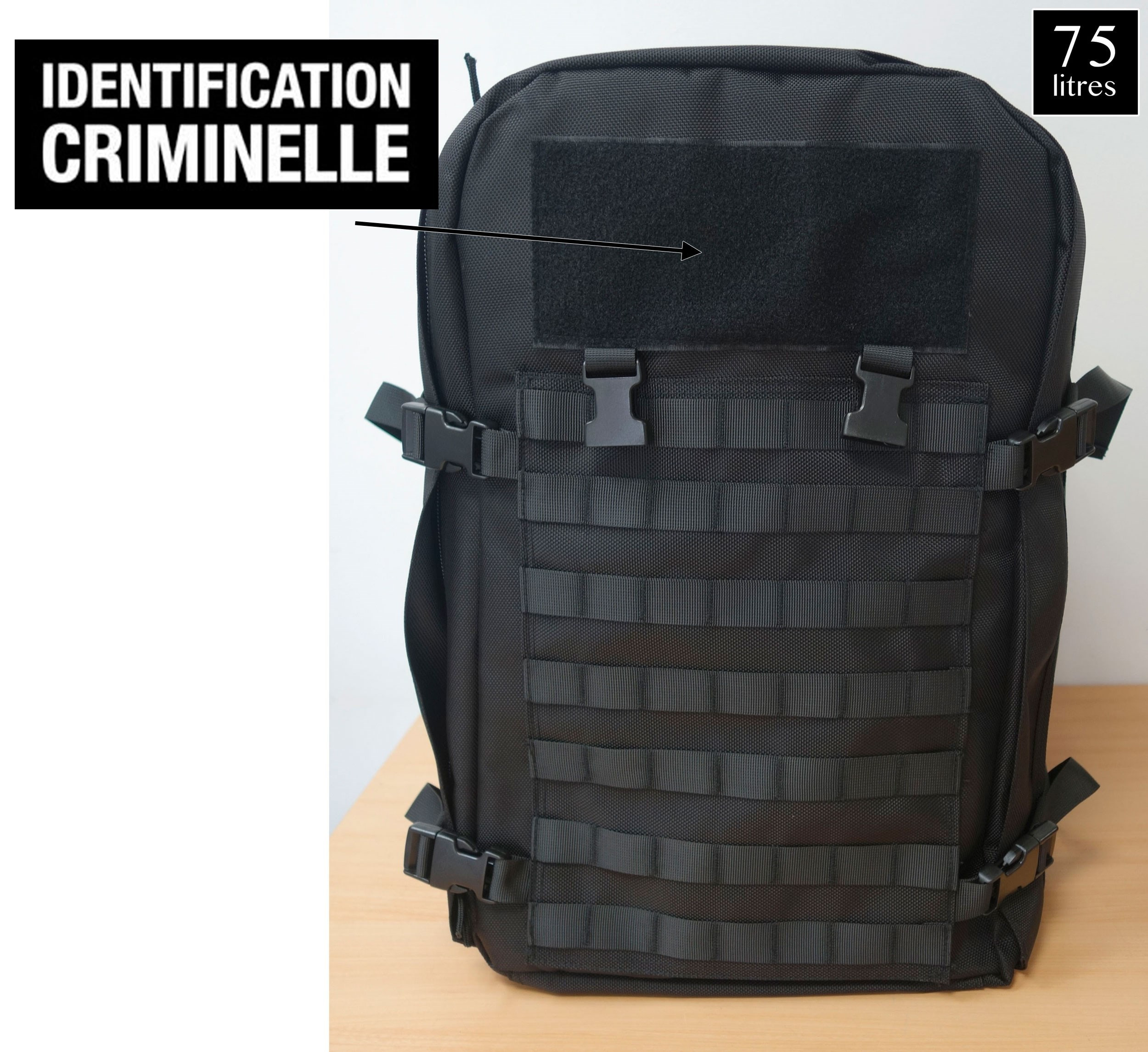 SAC A DOS IDENTIFICATION CRIMINELLE