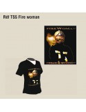 TEE SHIRT MOTIF POMPIERS