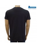 TEE SHIRT NOIR COOLDRY ANTI HUMIDITE MAILLE PIQUEE-