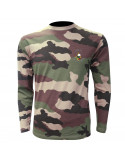 TSHIRT CAM MANCHES LONGUES SERIGRAPHIE