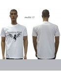 T-SHIRT BLANC IMPRIME POMPIERS : 20 modèles