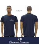 T-SHIRT MARINE IMPRIME POMPIERS : 20 modèles