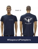 T-SHIRT MARINE IMPRIME POMPIERS : 20 modèles
