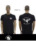 T-SHIRT NOIR IMPRIME POMPIERS : 20 modèles