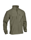 BLOUSON VERT SOFTSHELL 3 COUCHES