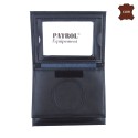 PORTE-CARTES CUIR 3 VOLETS