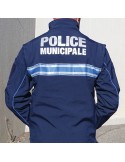 BLOUSON SOFTSHELL POLICE MUNICIPALE 2 EN1 MANCHES AMOVIBLES