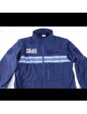 BLOUSON SOFTSHELL POLICE MUNICIPALE 2 EN1 MANCHES AMOVIBLES
