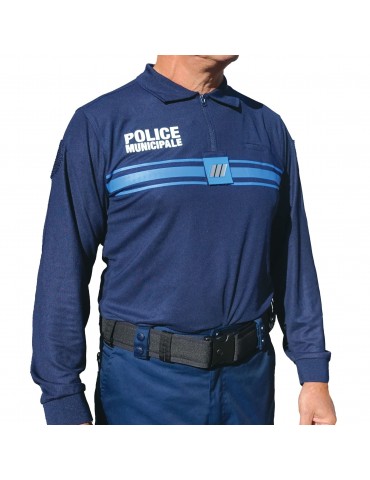 Calot police Municipale bleu marine avec insigne