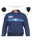 Polo Police Municipale manches longues Cooldry®