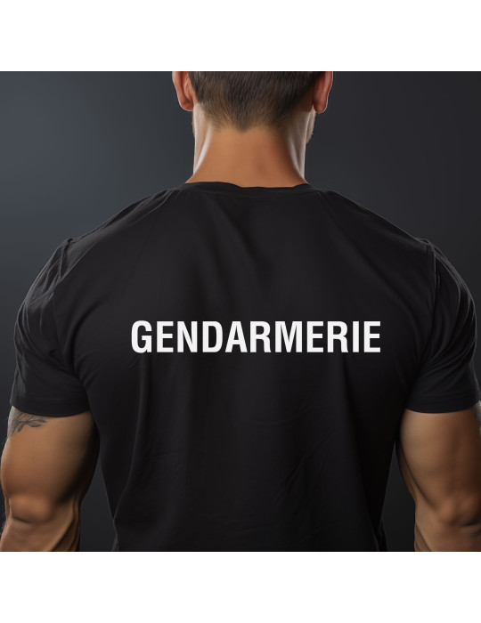 Tshirt noir Gendarmerie
