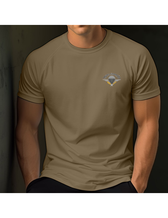 Tshirt coyote Régiment de parachutistes