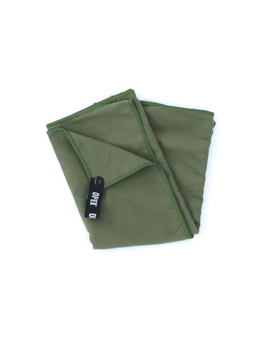 Serviette microfibre verte