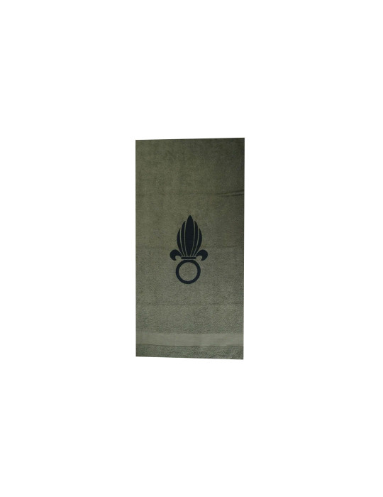 Serviette militaire imprimée grenade