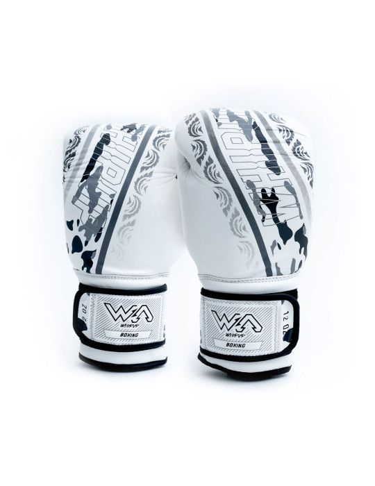 Paire de gants Pro Limited cuir Blanc