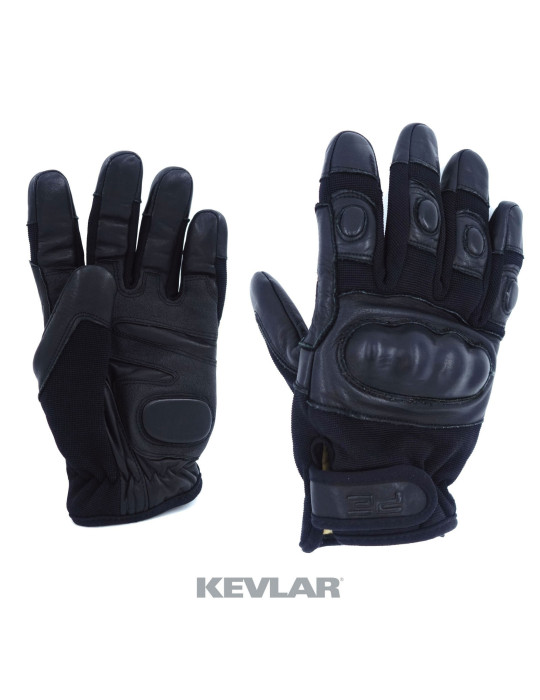 Gants anti-coupure noirs